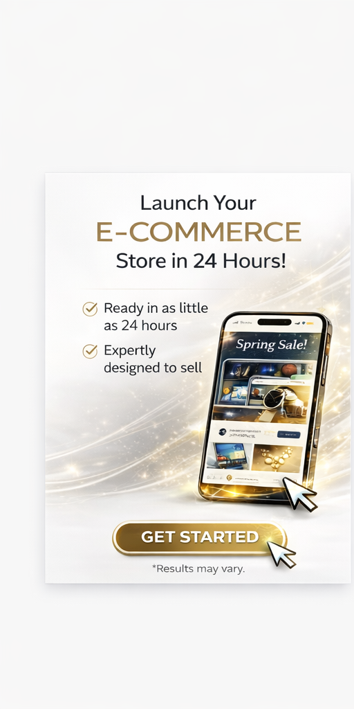 Création de 1 Site Web E-commerce